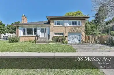 168 Mckee Avenue Toronto C14 Ontario M2N 4C7