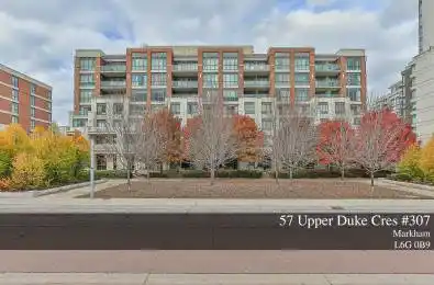 57 Upper Duke Crescent Unit# 307 Markham Ontario L6G 0B9