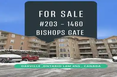 1460 Bishops Gate Unit# 203 Oakville Ontario L6M 4N5